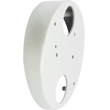 Tilted wall mount for outdoorhemispheric