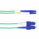 OS2 FIBER PATCH CABLE OFNP SC-LC GN 10M