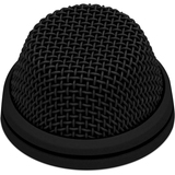 MEB 104 B Installed boundary layer microphone (cardioid pre-polarized condenser) with 24-48 V phantom power 3-pin XLR-M and programmable on off PTT and PTM modes. Includes (2) rubber rings for mounting and (1) hex nut for mounting black