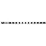 TRIPP LITE, POWER STRIP 12-OUTLET 5-15R 6FT CORD 36 INCH LENGTH METAL 120V