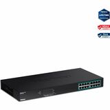 16-port GREENnet Gigabit PoE+ Switch (25