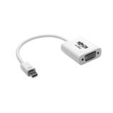 TRIPP LITE,  KEYSPAN MINI DISPLAYPORT TO ACTIVE VGA ADAPTER, VIDEO CONVERTER, DP1.2, (M/F), WHITE, 6-IN. (15.24 CM)