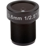 Megapixel lens 3.6 mm, F2.0 with M12