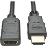 TRIPP LITE, HIGH SPEED HDMI EXTENSION CABLE ETHERNET DIGITAL AUDIO 4KX2K 6FT