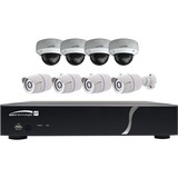 8CH DVR w/ 4 IR Bullet and 4 IR Dome Cam