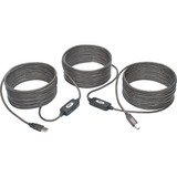 TRIPP LITE, USB 2.0 A TO B ACTIVE REPEATER CABLE (M/M), 50 FT. (15.24 M)