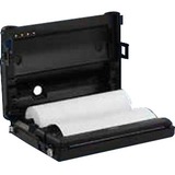 BROTHER MOBILE, POCKETJET RUGGED ROLL CASE, INCLUDES: PRINTER CASE, PAPER ROLL SPINDLE, & STRAIGHT CONNECTOR DC POWER EXTENSION CORD (LBX041), & SHOULDER STRAP