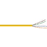 CAT 6A U/UTP LSZH Bulk Cable - 23 AWG Solid Bare Copper - Yellow - 500ft. - TAA compliant