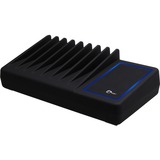 SIIG, 10 PORT USB CHARGING STATION WITH AMBIENT LIGHT DECK, 2.4A, INCLUDES 90W POWER ADAPTER