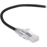 CAT6A SNAGLESS PATCH CABLE UTP PVC BK 5'