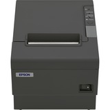 EPSON, TM-T88V-I KDS, OMNILINK THERMAL RECEIPT PRINTER, DUAL, TM-I INTERFACE, SERIAL, EPSON BLACK, INCLUDES POWER SUPPLY