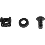 M6 cage nut and screw hardware, 50 pack