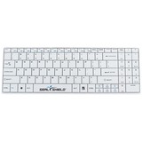 WASHABLE SMALL WIRELESS KEYBOARD WHITE