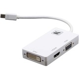 Mini DisplayPort to DVI HDMI or VGA Adapter Cable (Not a DA; 1 Format At A time)