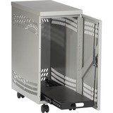 CPU MOBILE SECURITY CABINET - LIGHT GRAY