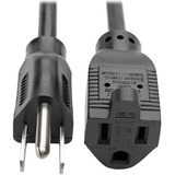 TRIPP LITE, POWER EXTENSION CORD 18 AWG 10A NEMA 5-15R TO NEMA 5-15P 12FT