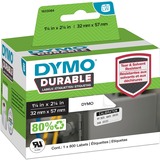 DYMO, CONSUMABLES, DIRECT THERMAL DURABLE POLYESTER LABELS,2 1/4