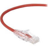 CAT6A SNAGLSS PATCH CABLE UTP PVC RD 15'