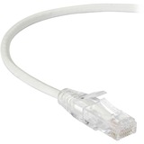 CAT6A SNAGLESS PATCH CABLE UTP PVC WH 1'