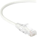 CAT6 SNAGLESS PATCH CABLE UTP PVC WH 3'