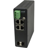 Hrd UnMDG Switch, 4-port GE POE+, 2 SFP,