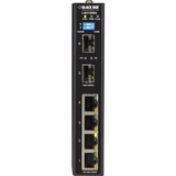 EXT SW 4-10/100/1000 RJ45 2-100/1000 SFP