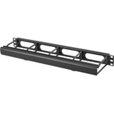 Horizontal Cable Management M Series 1U 4in. Front Extension Cover Included Black