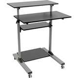 TRIPP LITE, ROLLING STANDING DESK WORKSTATION HEIGHT ADJUSTABLE MOBILE