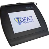 TOPAZ, SIGGEM COLOR 5.7 LCD SIGNATURE PAD, DUAL SERIAL + HSX (HSB COMPATIBLE FOR CITRIX + REMOTE + GENERAL USE), REPLACEABLE USB CABLE, GEMGUARD ACTIVE EMR PEN, HORIZ + VERT PEN HOLDERS, WITH SOFTWARE
