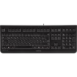 CHERRY, KC1000 BLACK, 105 PLUS 4 HOT KEYS, WHISPER QUIET KEYS, ABRASION RESISTANT KEY LABELLING, SPANISH LAYOUT