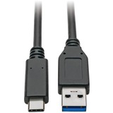 TRIPP LITE, USB C TO USB-A CABLE 3.1 10 GBPS USB-IF CERT USB C M/M 3FT