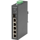 EX SW 4-10/100 RJ45 POE+ 1-RJ45 1-SFP