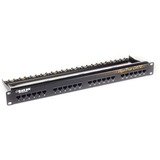 CAT6 PATCH PANEL 1U UNSHIELDED 24PT