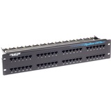 CAT5e Patch Panel, 2U, Unshielded, 48-Po