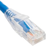 Patch Cord CAT 6 Clear Boot Blue 5ft.