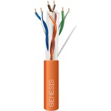 23/4PR CAT 6 Plus Riser 1000ft. Pull Box Orange