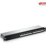 16-Port Cat6A Shielded