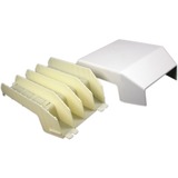 Middle Atlantic 5574A-WH Cable Management Wiremold 5500 Transition Fitting - Raceway Transition Fitting - White (5574a-wh) 5574awh 786776519082