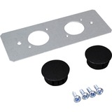 Middle Atlantic RFB119-SXLR Faceplates & Mounting Boxes Wiremold Rfb9 And Rfb11 Series Microphone Device Plate - 1-gang - Steel (rfb119-sxlr) Rfb119sxlr 786776030297