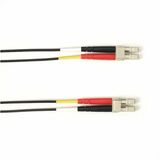 OM4 FIBER PATCH CABLE OFNP LC-LC BK 2M