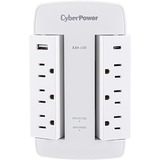 SURGE PROTECTOR 900J 6 OUTLETS,120v wall