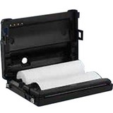 BROTHER MOBILE, POCKETJET RUGGED ROLL CASE, INCLUDES: PRINTER CASE, PAPER ROLL SPINDLE, & STRAIGHT CONNECTOR DC POWER EXTENSION CORD (LBX041), NO SHOULDER STRAP INCLUDED