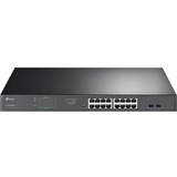 Smart SwitchPoE+16-Port GB,2 SFP Slots