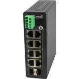 Hardened Unmanaged Switch, 8-port GE PoE