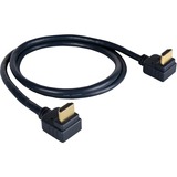 Right Angle (Both Ends) High Spedd HDMI Cable with Ethernet - 3ft