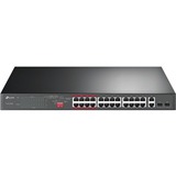 Switch,Unmanaged PoE,24 10/100Mbps+2-GB