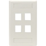 KEYSTONE WALLPLATE SINGLE-GANG 1PT OWH