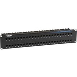 CAT5E FD-THRU PATCH PANEL 2U UNSHL 48PT