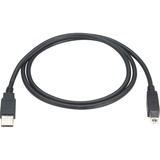 USB 2.0 CABLE TYPE A M-TYPE B M BK 3FT