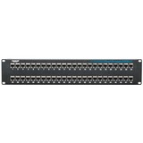 CAT5E FD-THRU PATCH PANEL 2U SHL 48PT